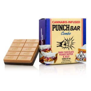 Punch Bar Dark Chocolate Peanut Butter & Jelly Edibles