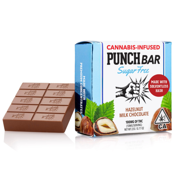 Punch Bar Hazelnut Milk Chocolate Edibles