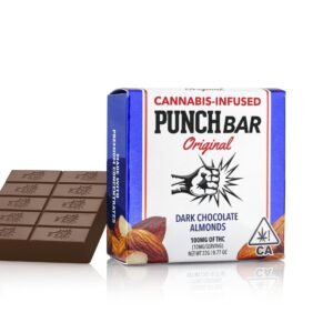 Punch Bar Dark Chocolate Almond Edibles