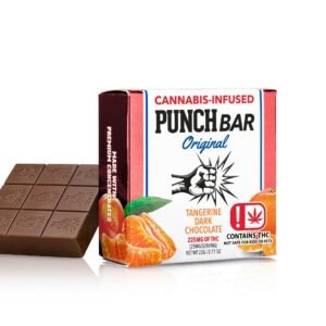 Punch Bar Tangerine Dark Chocolate Edibles